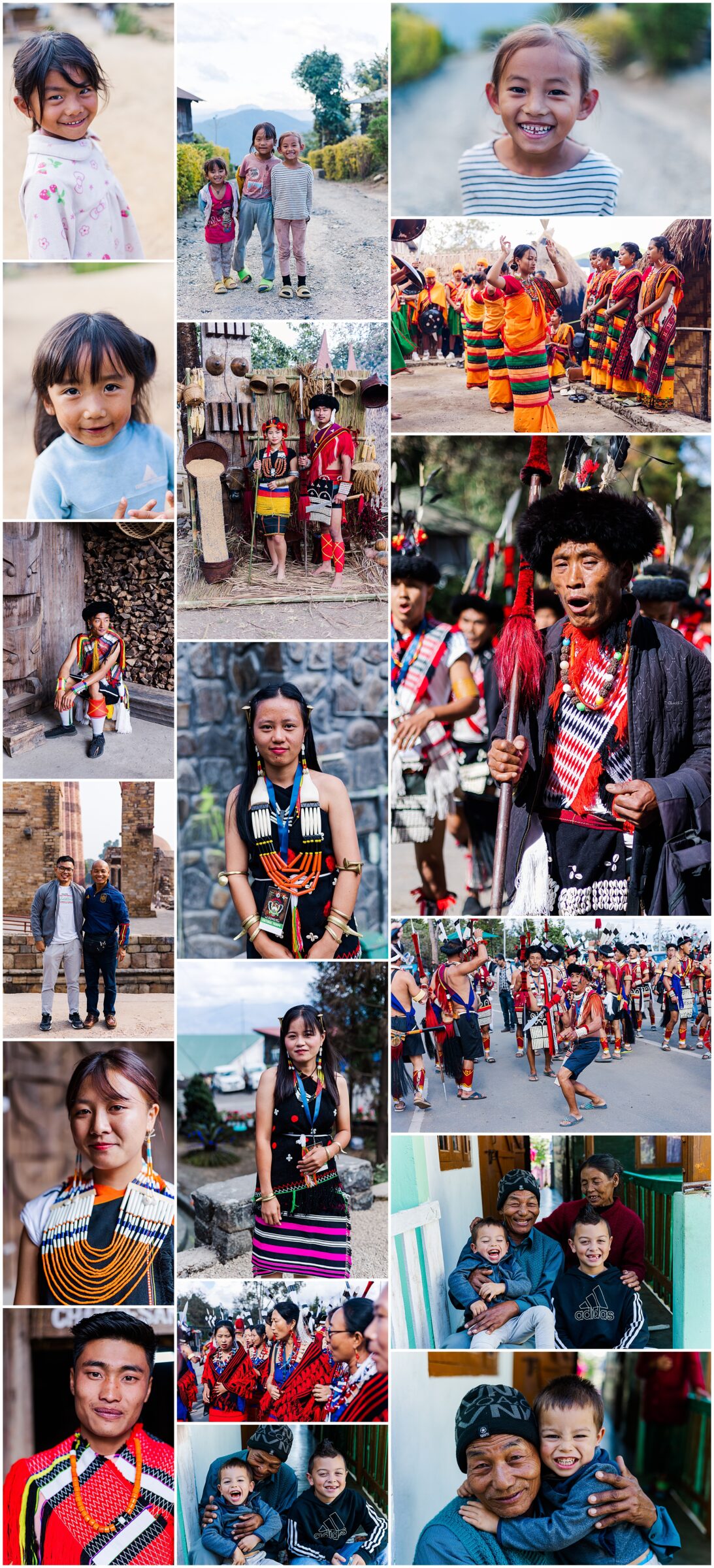 Colorful images from Nagaland Hornbill festival 